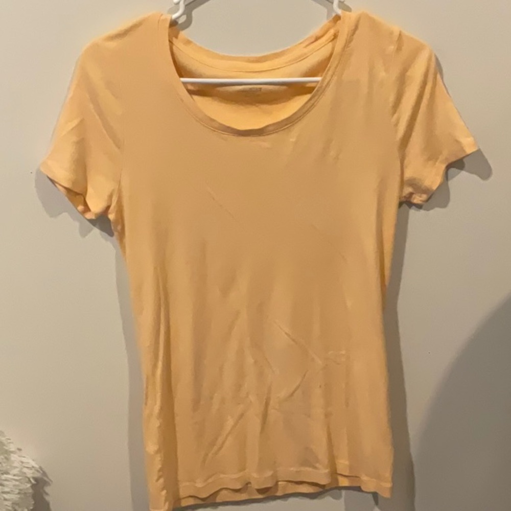Peach casual T- shirt